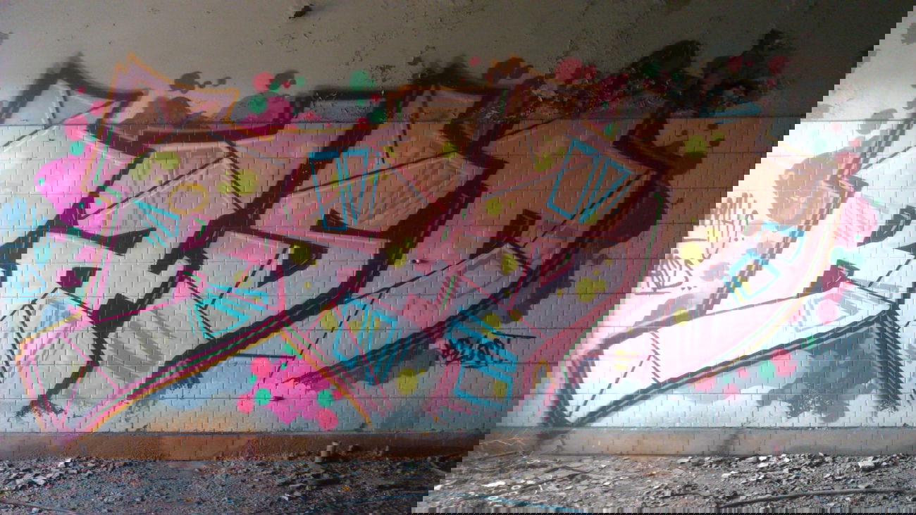 Graffiti Wall in Magdeburg - Photo by Magdeboy - Basd