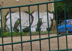 Graffiti Bombing in Magdeburg - Photo by Magdeboy - OHOH, OO, Magdeburg (2013)