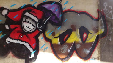 Graffiti Bombing - Photo by Magdeboy - OO, OHOH, 24er (2013)