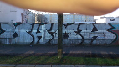 Graffiti Bombing - Photo by Magdeboy - OHOH, OO, Magdeburg
