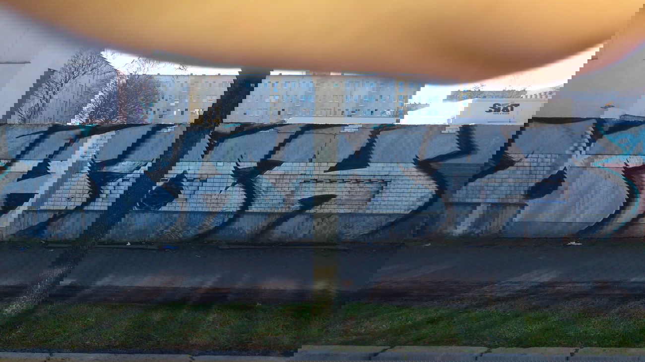 Graffiti Bombing - Photo by Magdeboy - OHOH, OO, Magdeburg