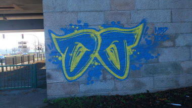 Graffiti Bombing in Magdeburg - Photo by Magdeboy - OO, OHOH, Magdeburg (2013)