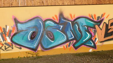 Graffiti Bombing in Magdeburg - Photo by Magdeboy - OO, OHOH, NF (2013)