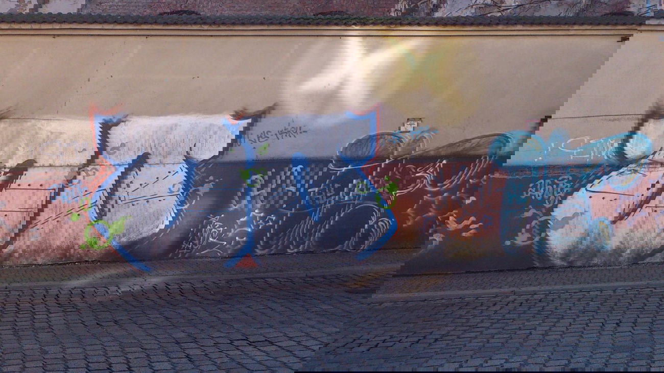 Graffiti Bombing in Magdeburg - Photo by Magdeboy - OO, OHOH, NF (2013)