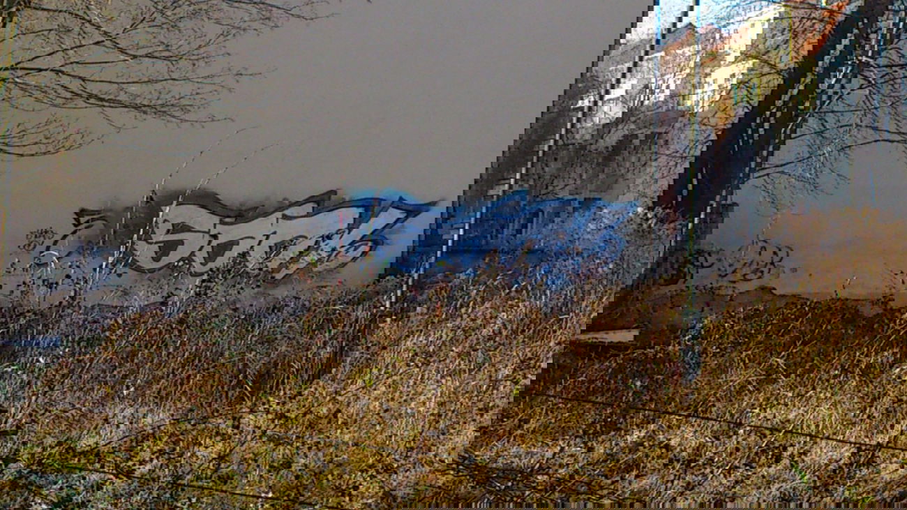 Graffiti Bombing in Magdeburg - Photo by Magdeboy - OO, OHOH, 500% (2013)