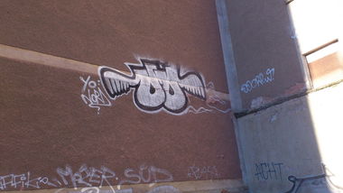Graffiti Bombing - Photo by Magdeboy - OO, OHOH, Magdeburg