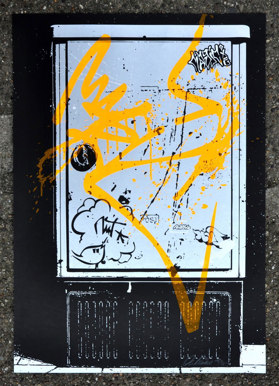 Graffiti Artwork in Düsseldorf - Photo by MagicNut - Magic, Stromkasten, Strom