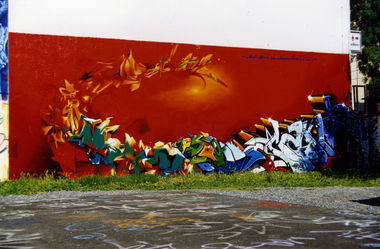 Graffiti Wall in Düsseldorf - Photo by MagicNut - Magic, Daim, How