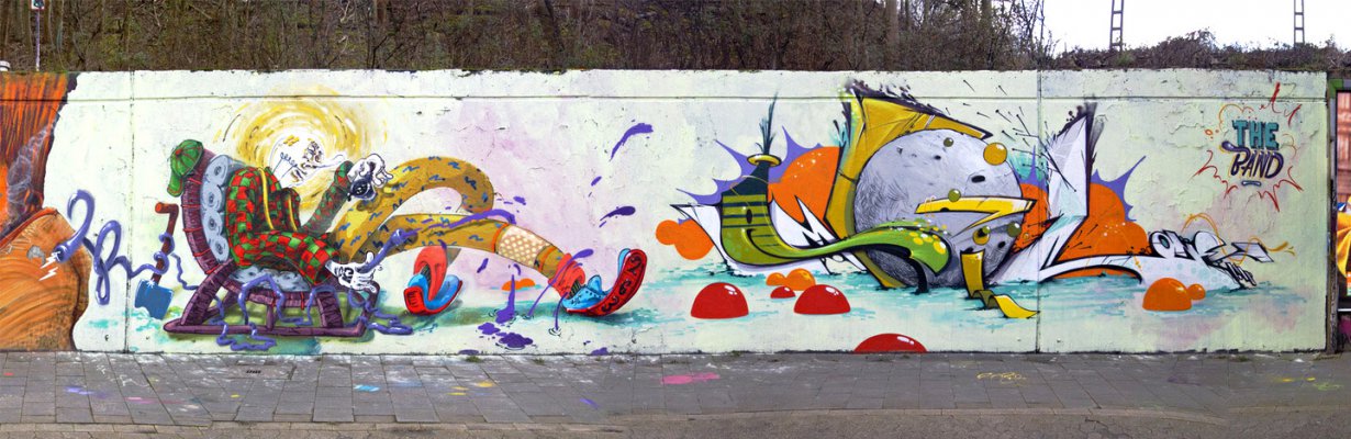 Graffiti Wall - Photo by MagicNut - Magic, Nut, KJ263 (2014)