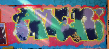 Graffiti Wall in Neuss - Photo by MahatmaGanja - amen, jpeg, neuss