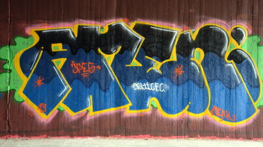 Graffiti Wall - Photo by MahatmaGanja - jpeg, amen, celtic