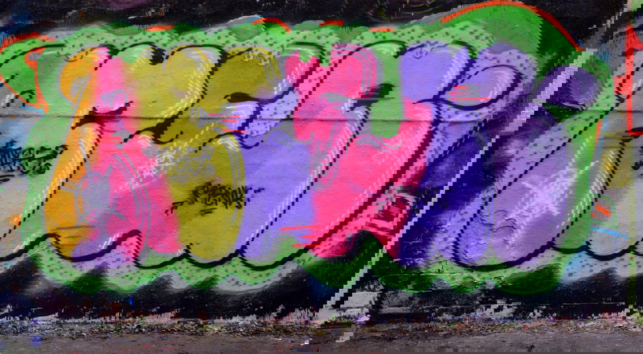 Graffiti Wall - Photo by MahatmaGanja - amen, jpeg, düsseldorf