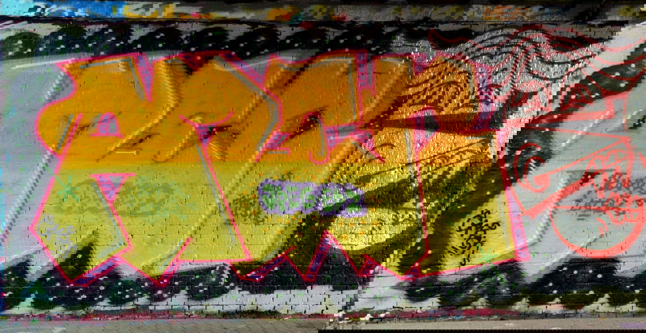 Graffiti Wall - Photo by MahatmaGanja - amen, jpeg, epz