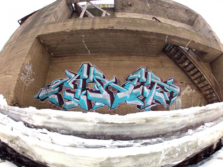 Graffiti Wall - Photo by Main