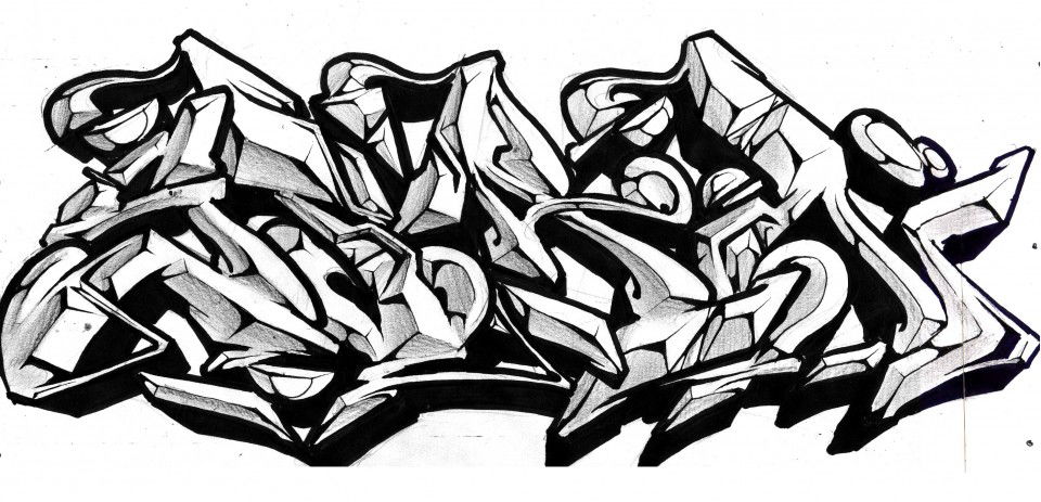 Graffiti Sketch - Photo by Main