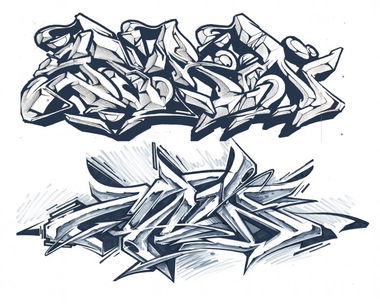 Graffiti Sketch in Russia - Photo by Main