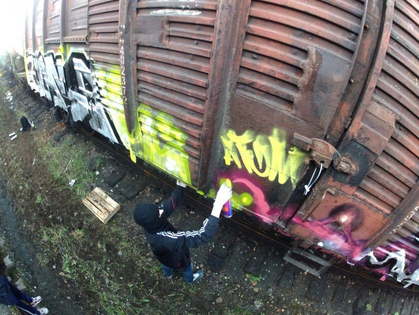 Graffiti Artwork - Photo by Main