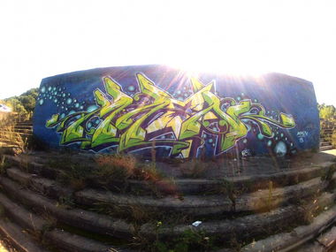 Graffiti Wall - Photo by Main