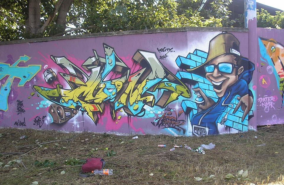 Graffiti Wall - Photo by Maion3