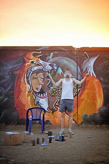 Graffiti Artwork - Photo by Maionez (2012)