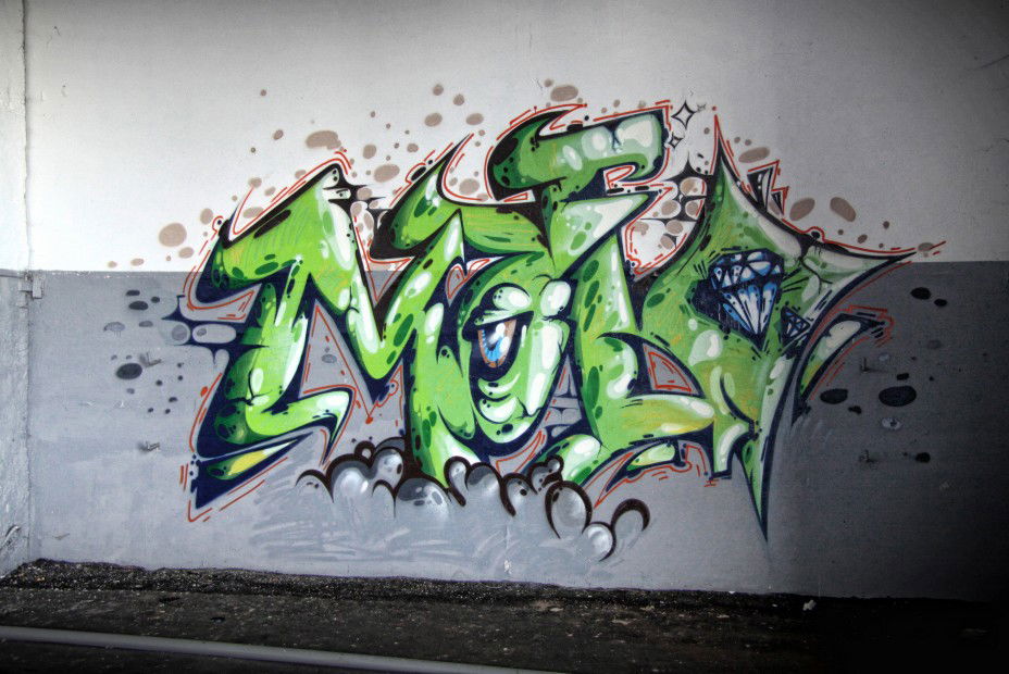 Graffiti Wall - Photo by Maionez