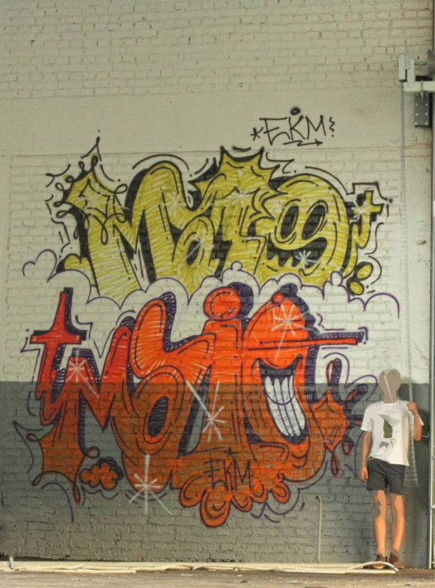 Graffiti Bombing - Photo by Maionez (2013)