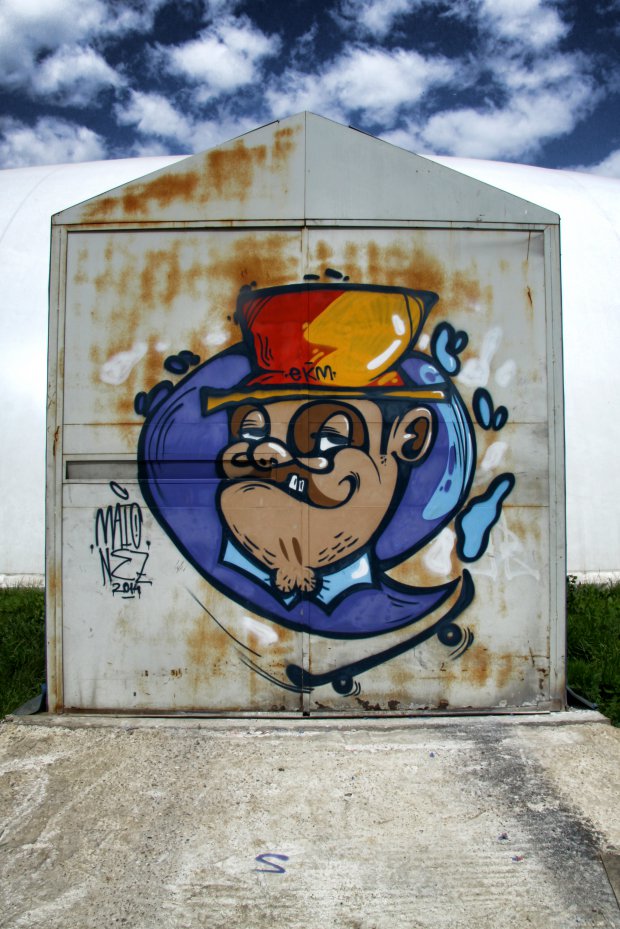 Graffiti Bombing - Photo by Maionez (2014)