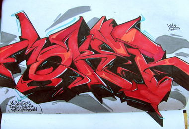 Graffiti Sketch - Photo by MakerTwo