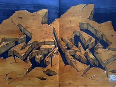 Graffiti Sketch - Photo by MakerTwo