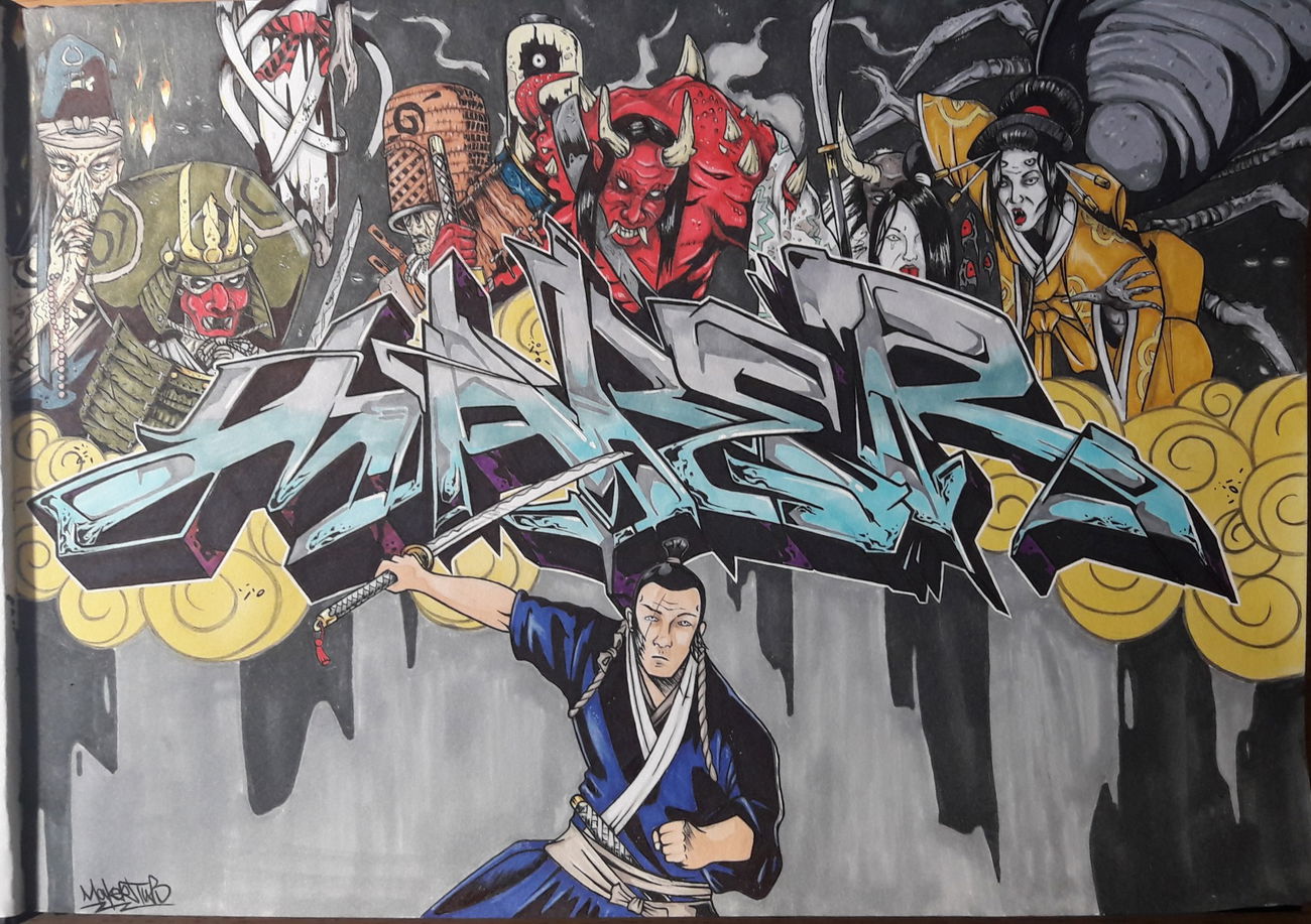 Graffiti Sketch - Photo by MakerTwo