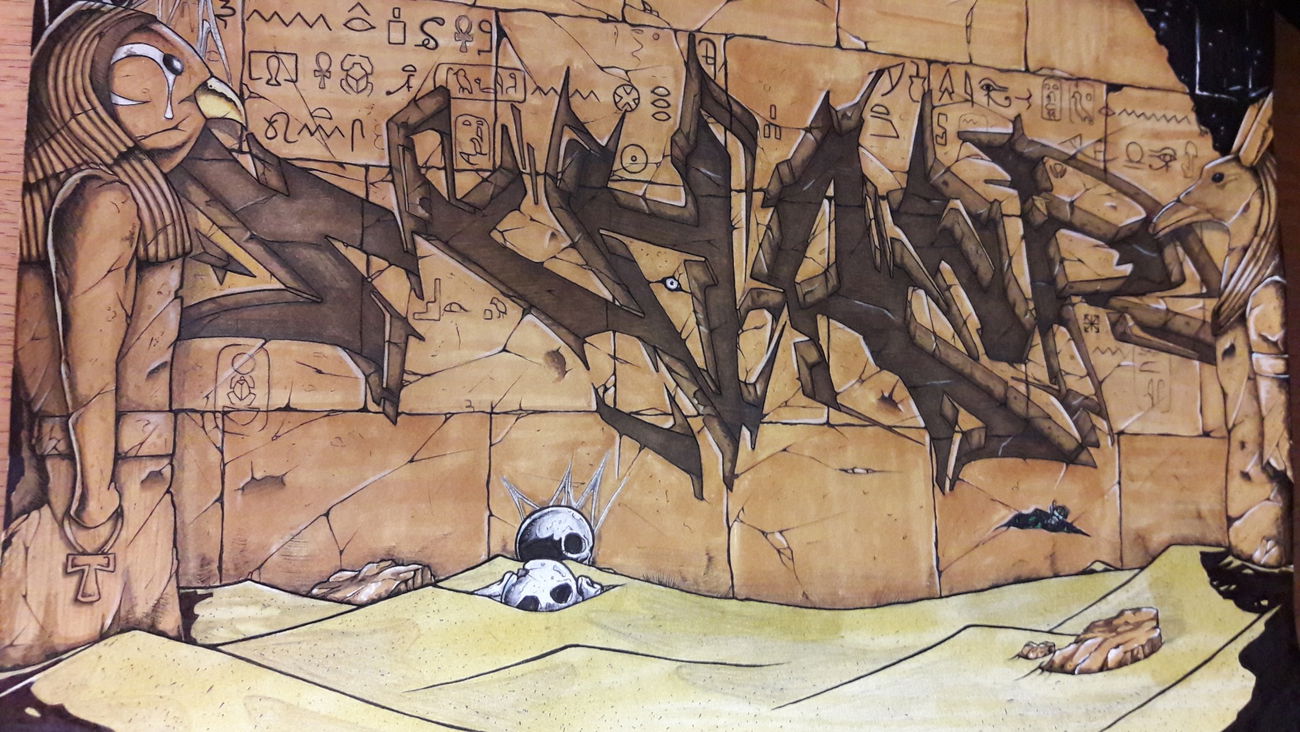 Graffiti Sketch - Photo by MakerTwo