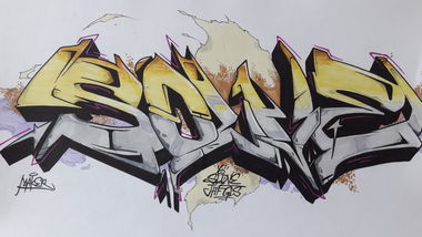 Graffiti Sketch - Photo by MakerTwo