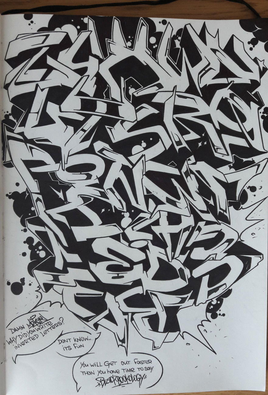 Graffiti Sketch - Photo by MakerTwo