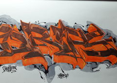 Graffiti Sketch - Photo by MakerTwo