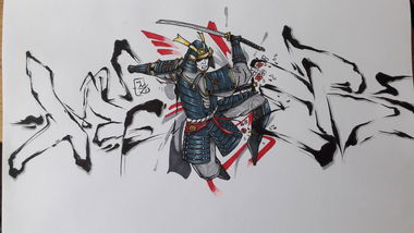 Graffiti Sketch - Photo by MakerTwo