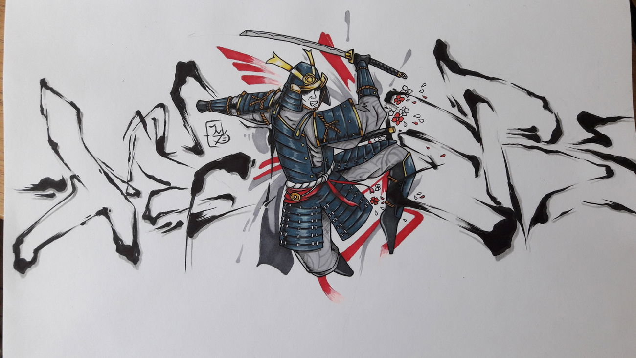 Graffiti Sketch - Photo by MakerTwo