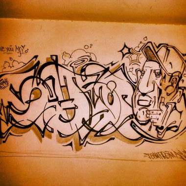 Graffiti Sketch - Photo by Makose