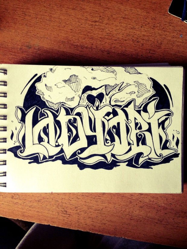Graffiti Sketch - Photo by Makose