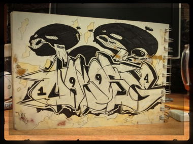 Graffiti Sketch - Photo by Makose