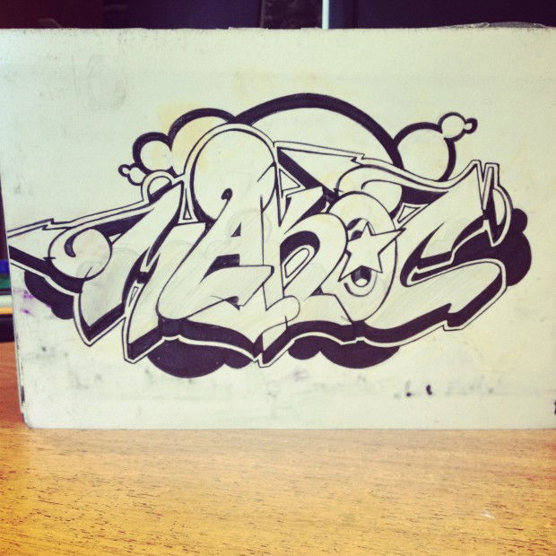 Graffiti Sketch - Photo by Makose