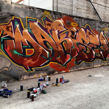 Graffiti Wall - Photo by Makose (2013)