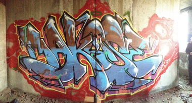 Graffiti Wall - Photo by Makose (2013)