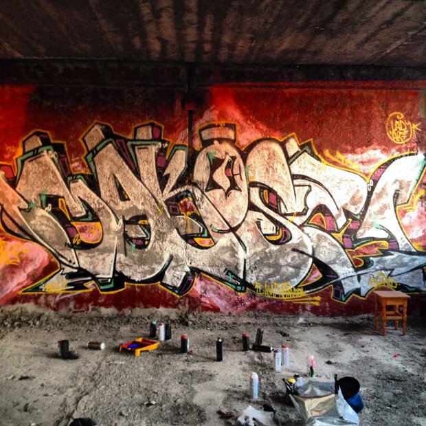 Graffiti Wall - Photo by Makose