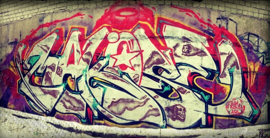 Graffiti Wall - Photo by Makose (2013)