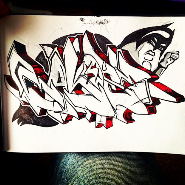 Graffiti Sketch - Photo by Makose (2013)