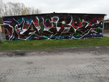 Graffiti Wall - Photo by Mali157 (2020)