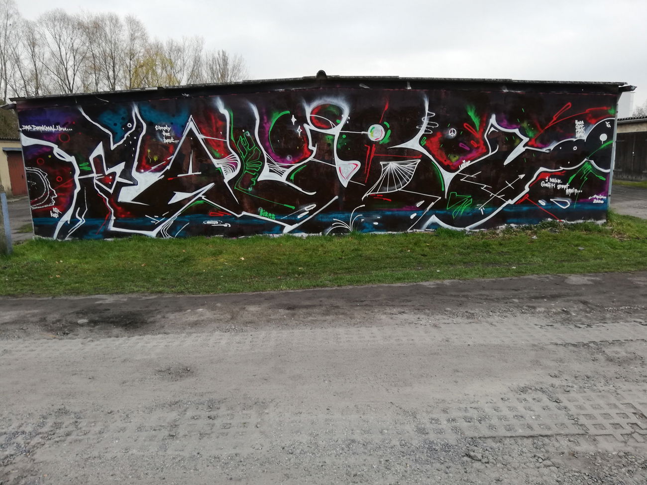Graffiti Wall - Photo by Mali157 (2020)