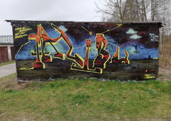 Graffiti Wall - Photo by Mali157 (2020)