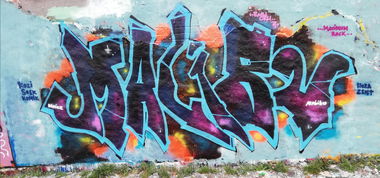 Graffiti Wall - Photo by Mali157