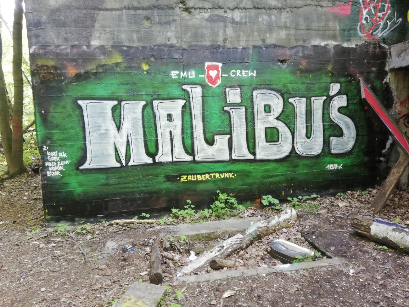 Graffiti Wall - Photo by Mali157 (2020)